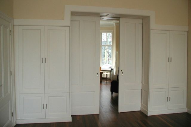 Nieuwe witte deuren