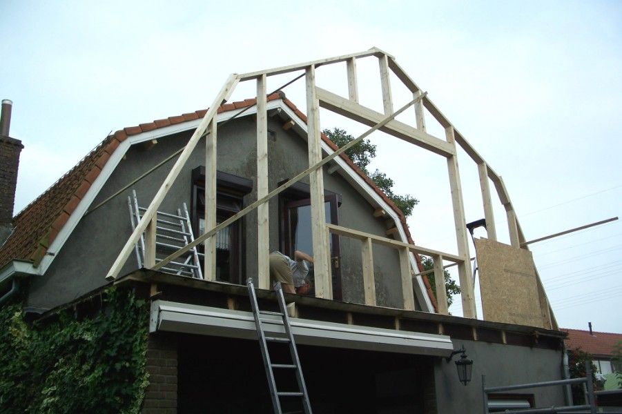 vernieuwen van dak hout in Portugaal